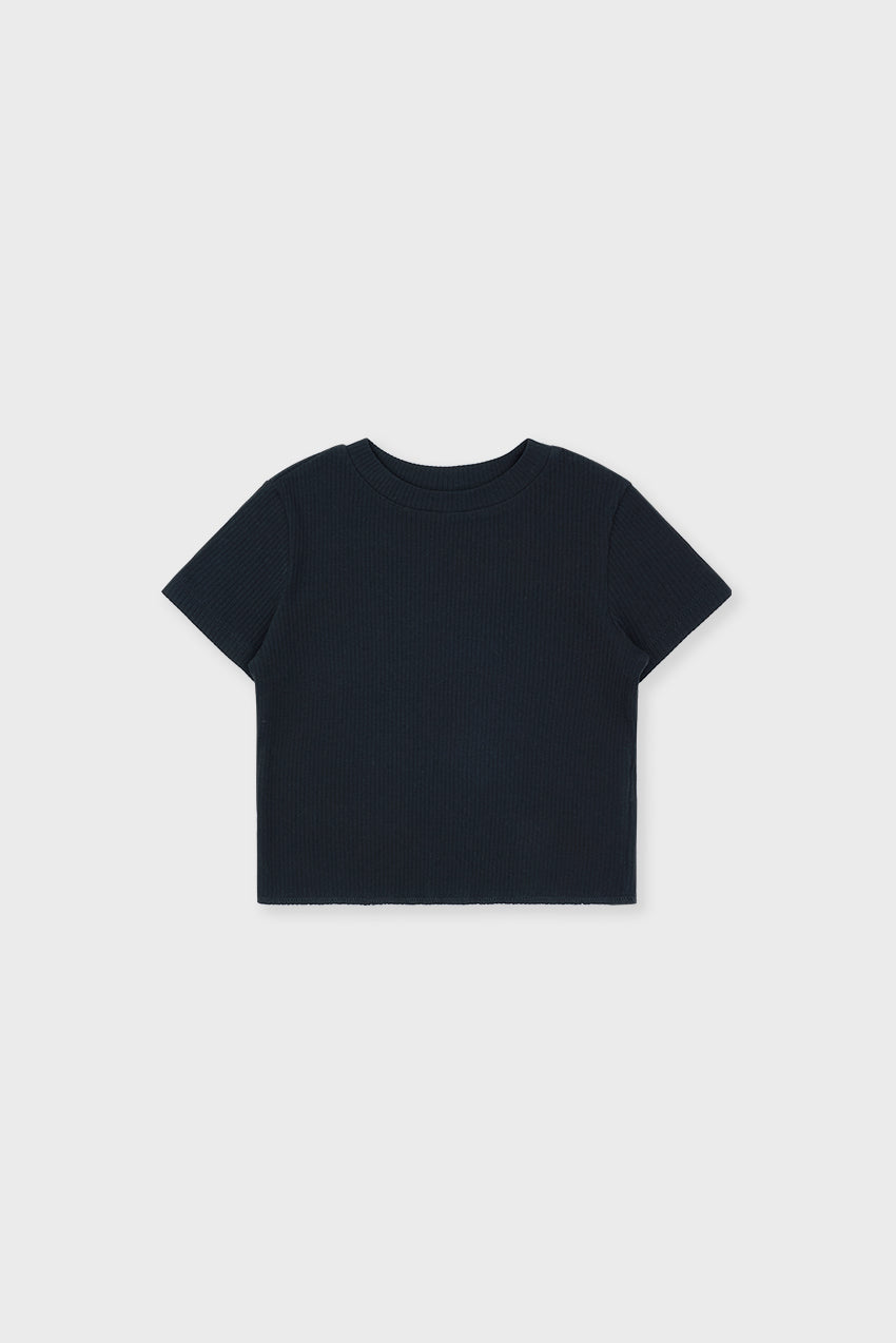 Organic Cotton Cropped T-shirt