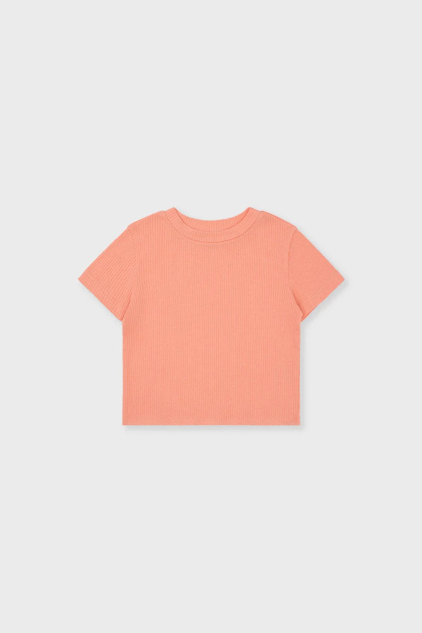 Organic Cotton Cropped T-shirt