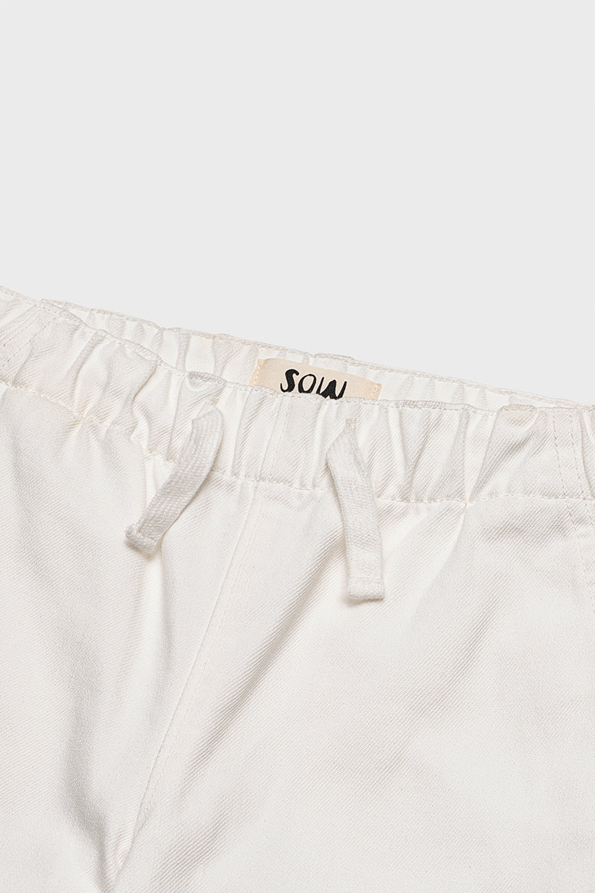 Organic Cotton Drawstring Straight Leg Jean