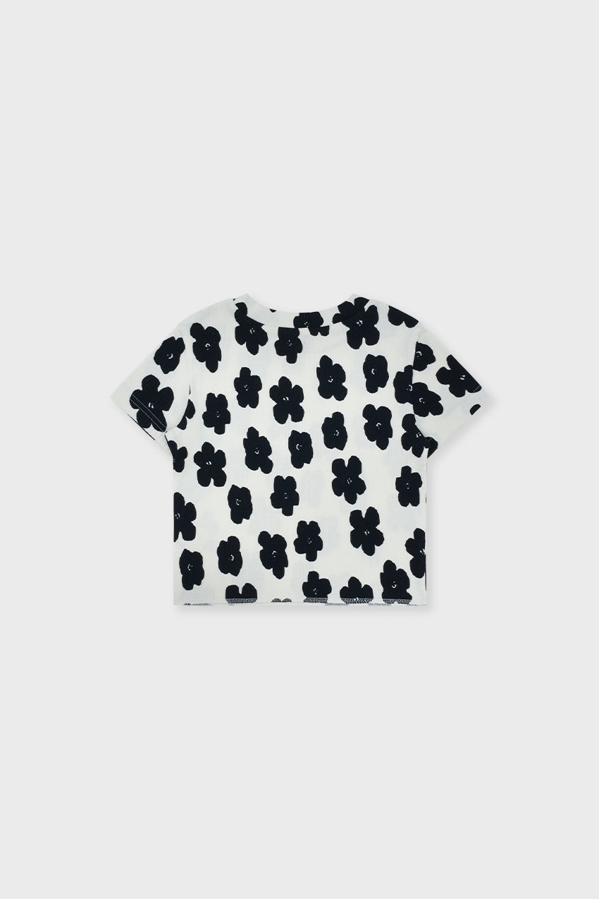 Organic Cotton Cropped T-shirt