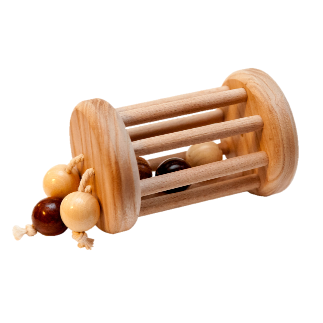 Montessori Rattle With Rolling Balls