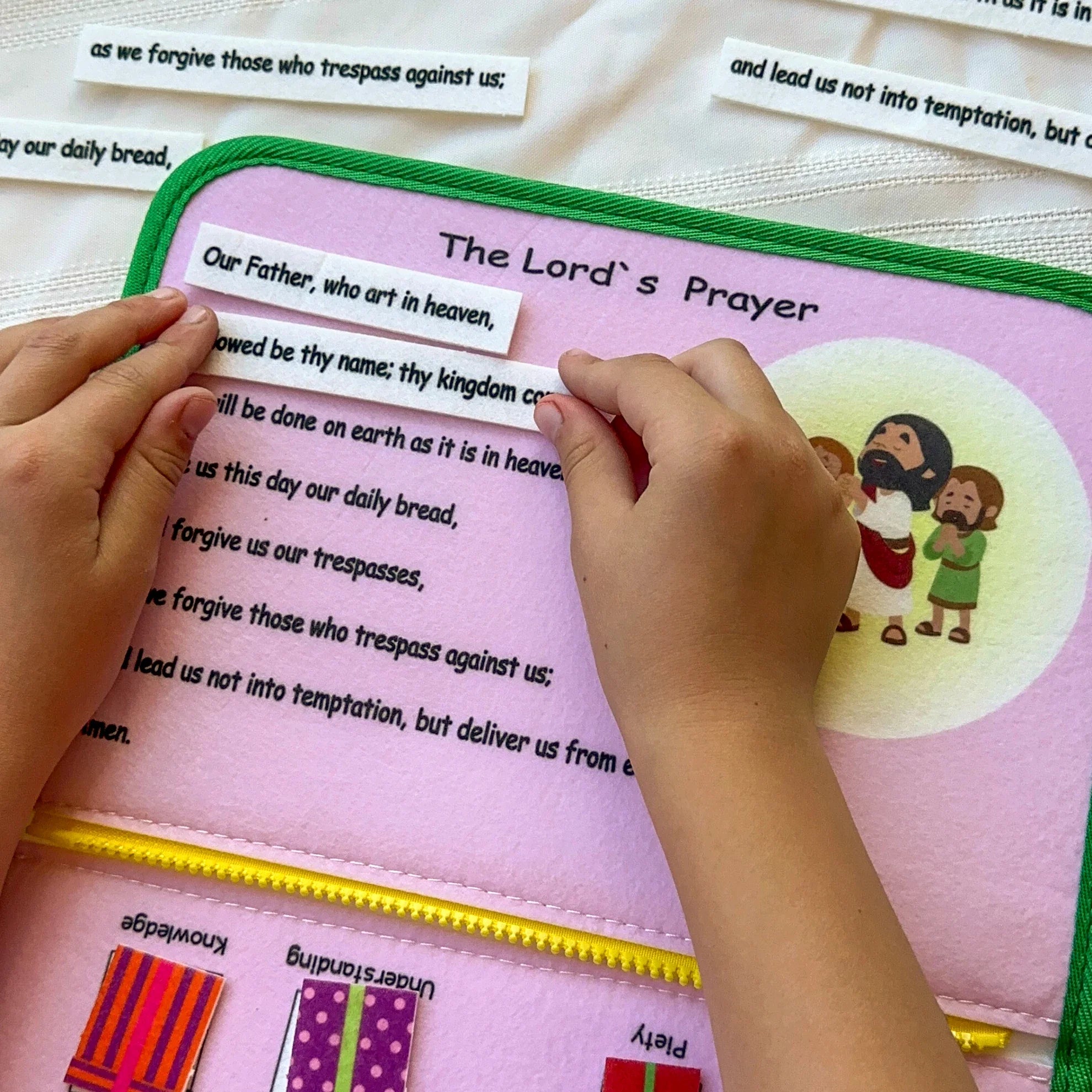 My Pray And Play Busy Book - A Quiet Felt Book
