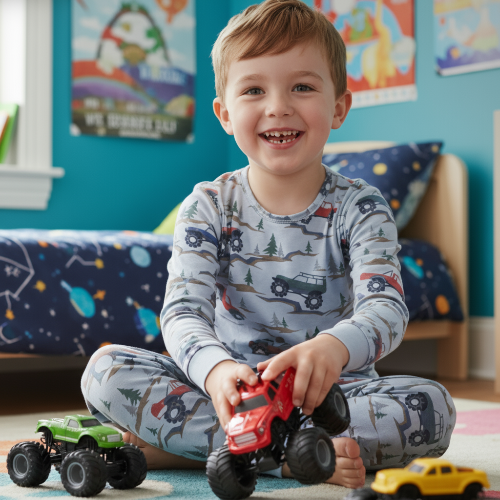 Over The River Big Kid Pajama