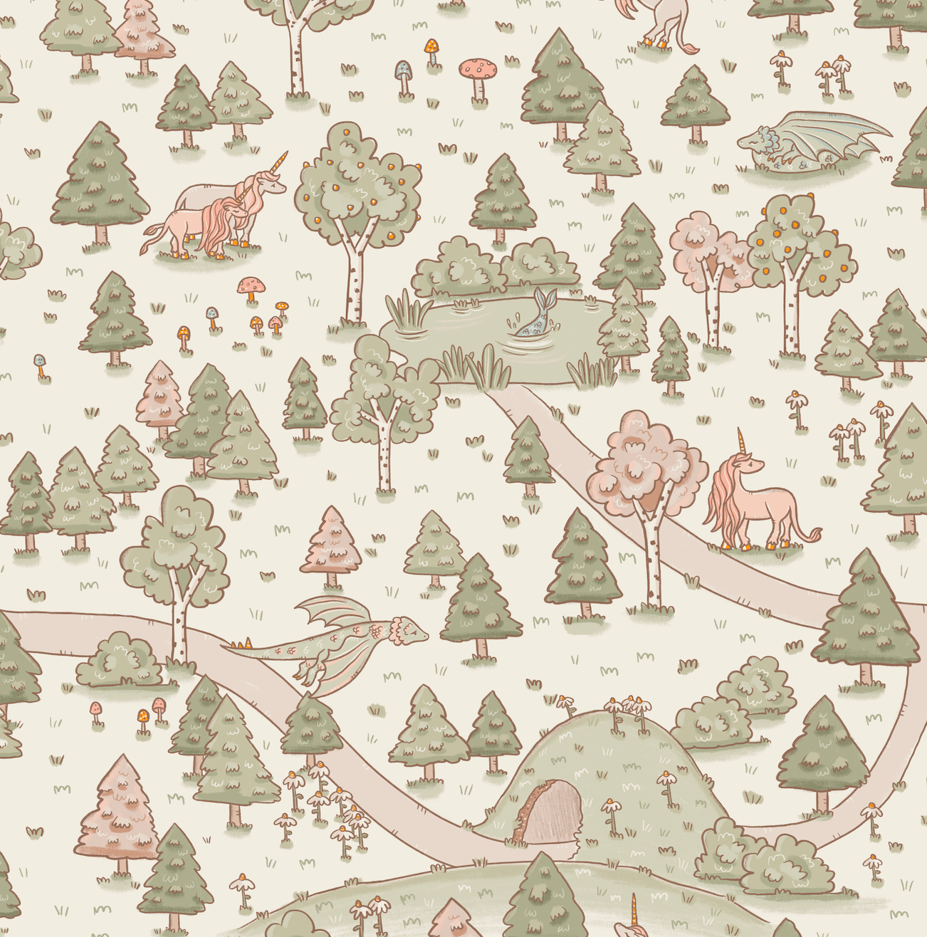 Aubrette Wallpaper By Tylee Hansen