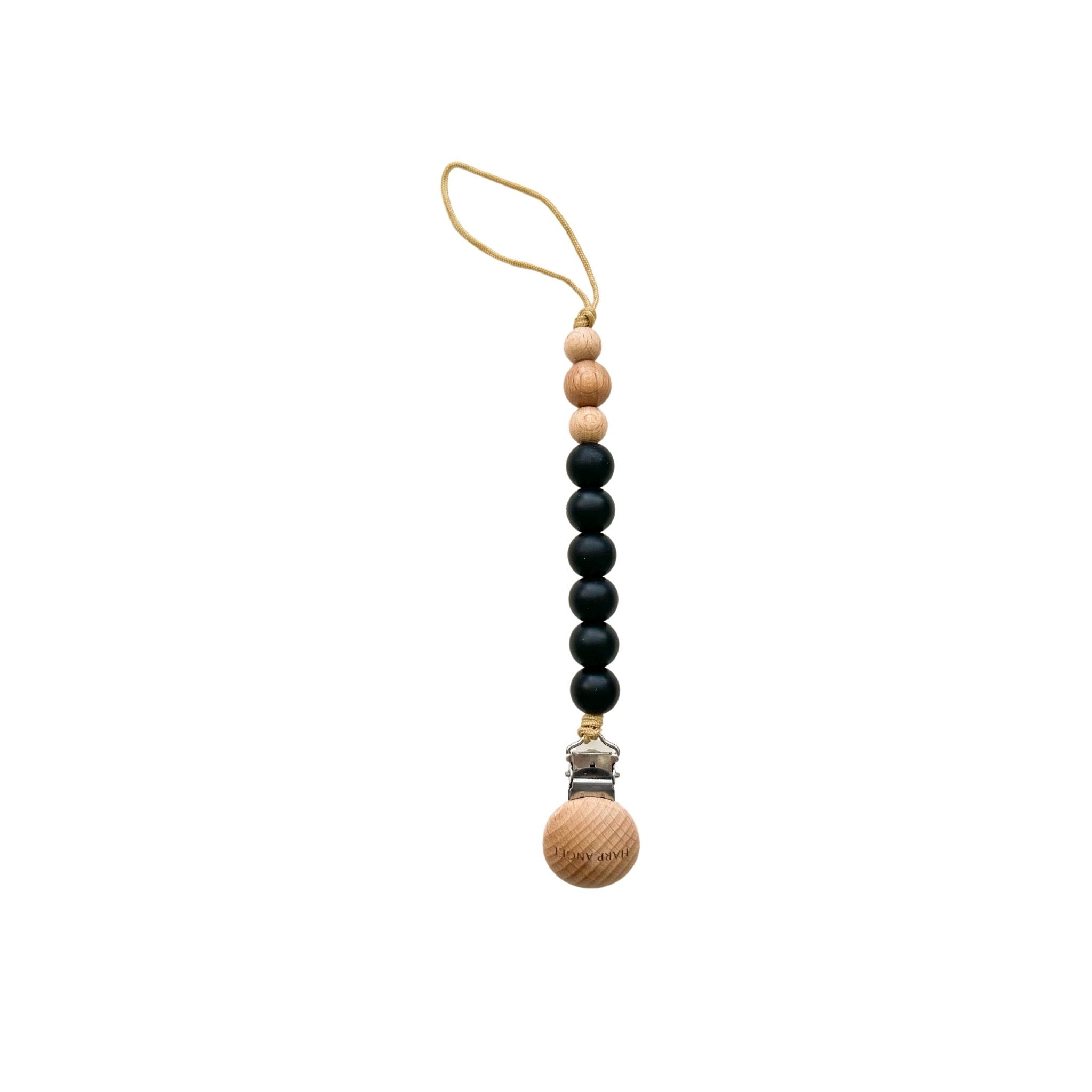 Pacifier Clip Harper (black)