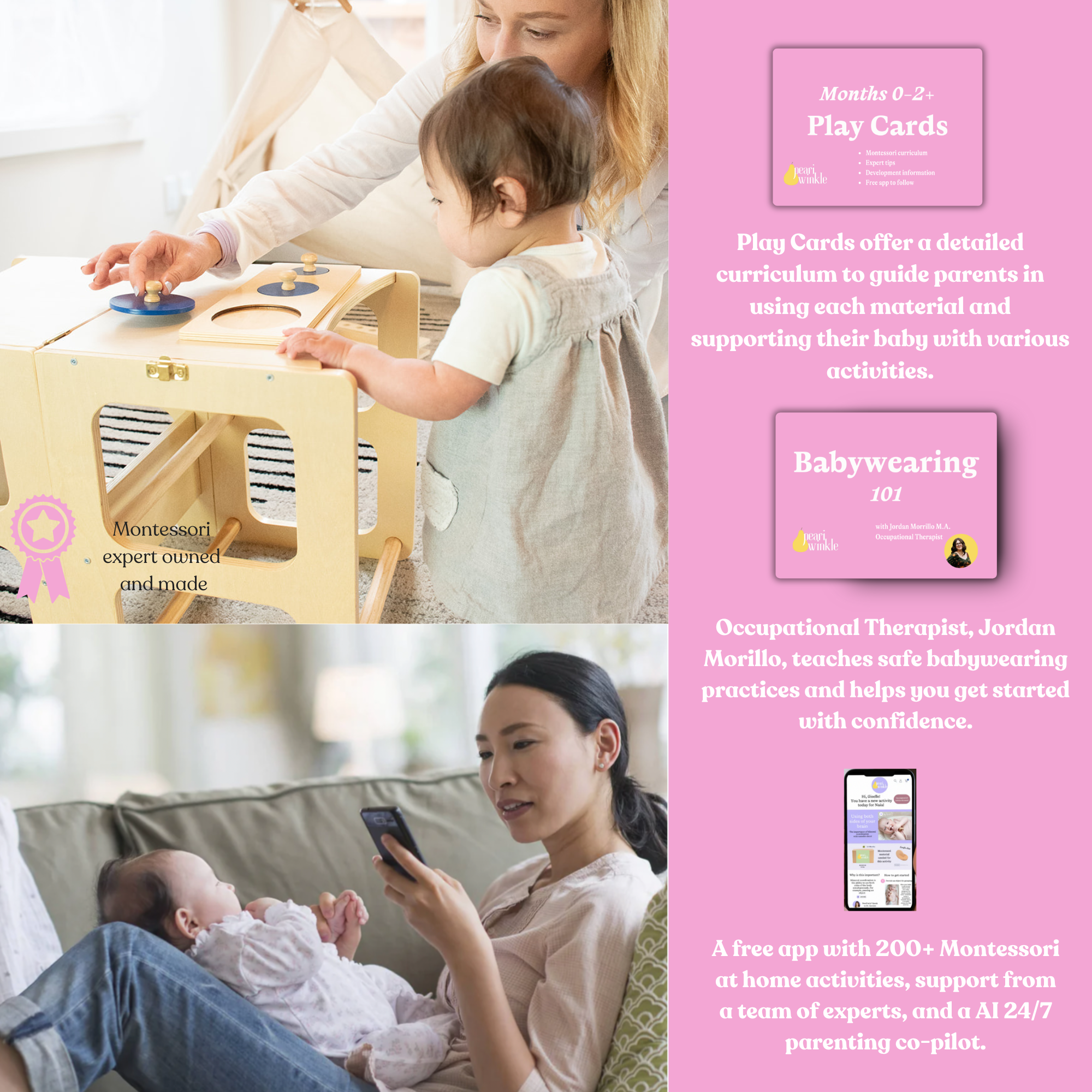 Montessori Newborn Starter Play Box