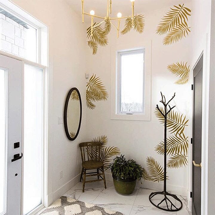 Palm Fronds Wall Decals