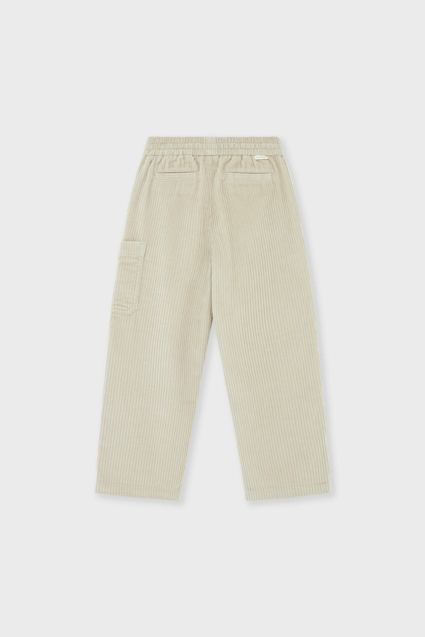 Organic Cotton Corduroy Straight Leg Cargo
