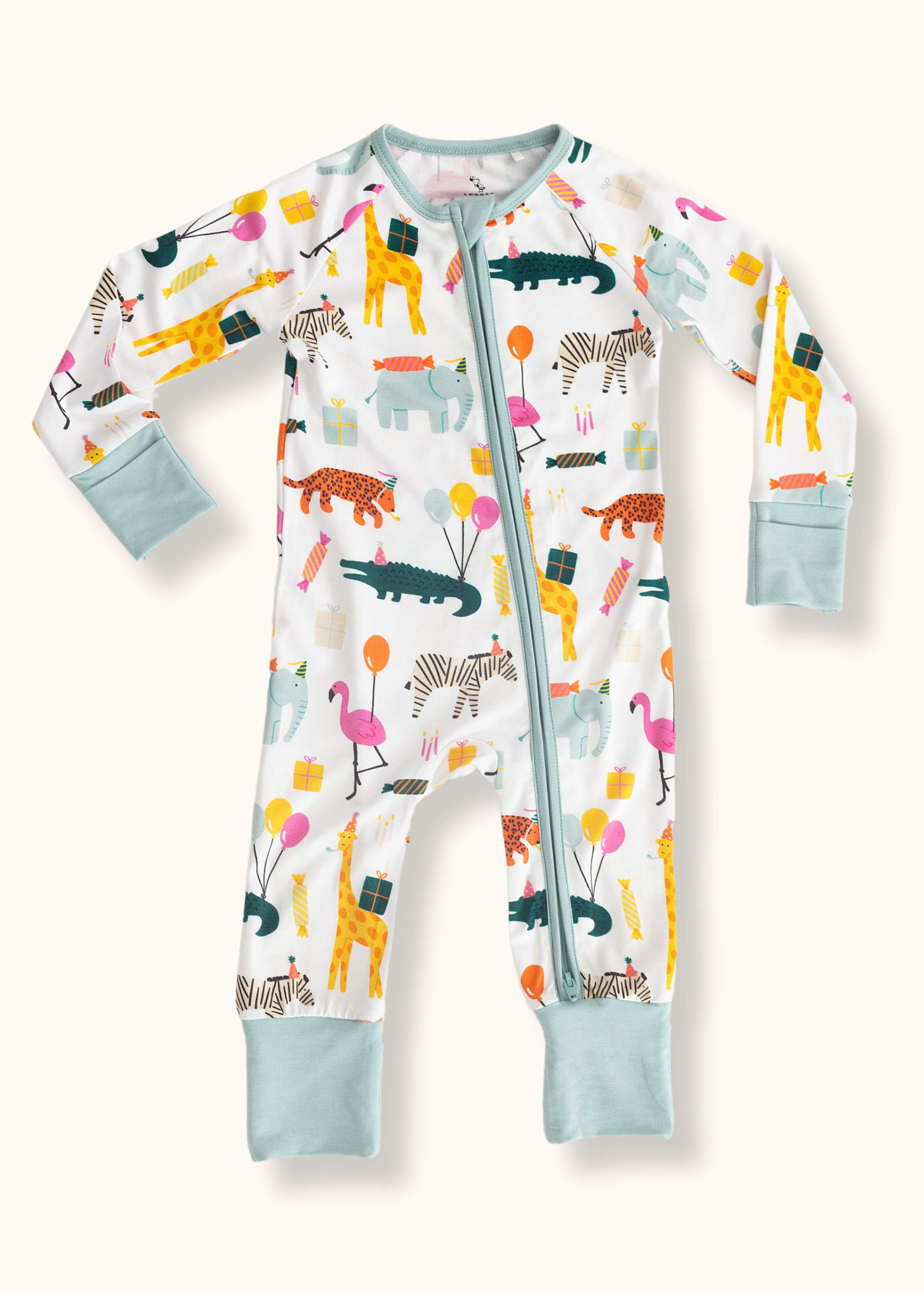 Party Animal Footie Pajama by Loocsy