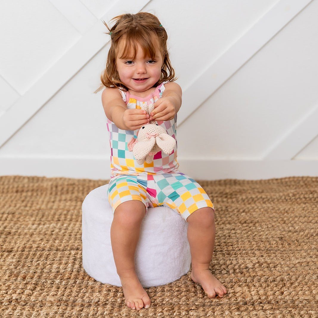 Pastel Checks Flutter Pjs