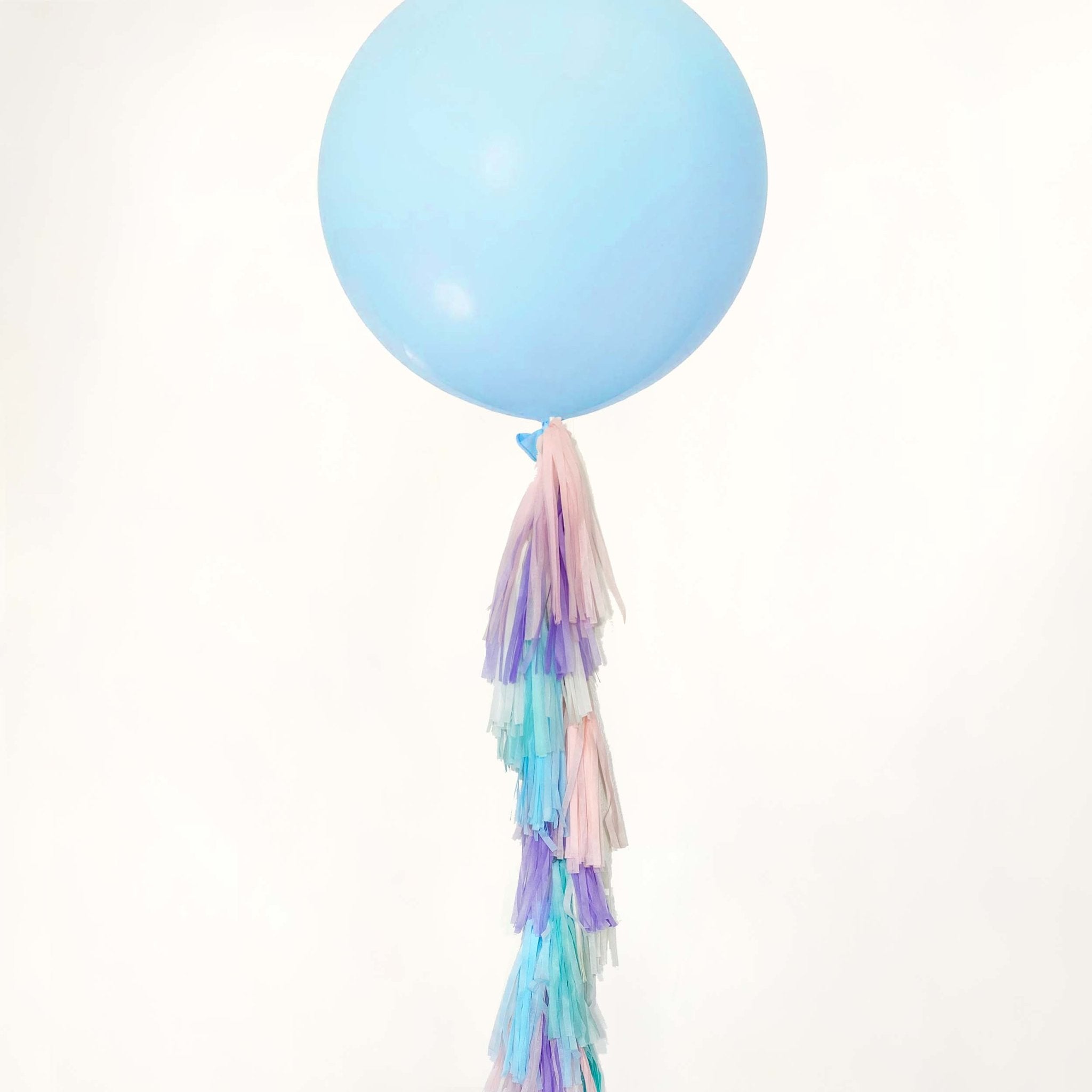 Pastel Rainbow Tassel Tail
