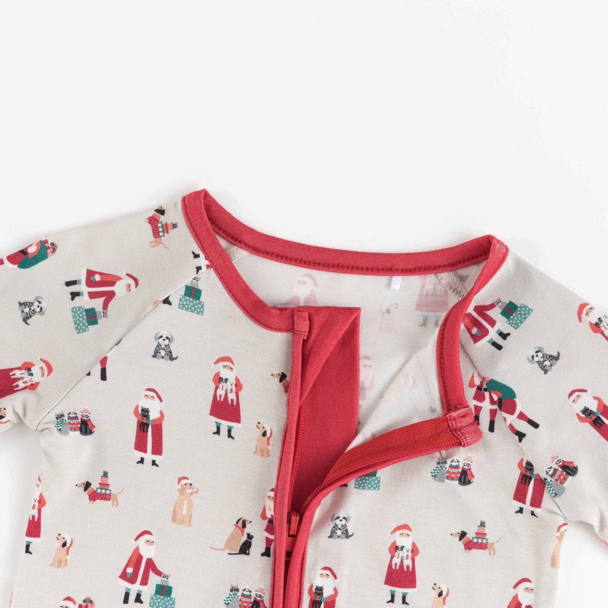 Paws & Claus (convertible Zip Footies)