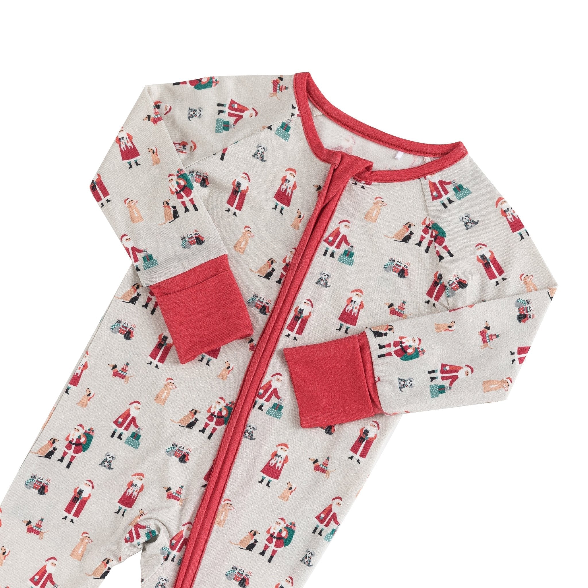 Paws & Claus (convertible Zip Footies)