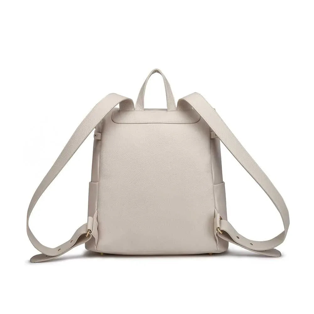 Monaco Diaper Bag | Pearl White