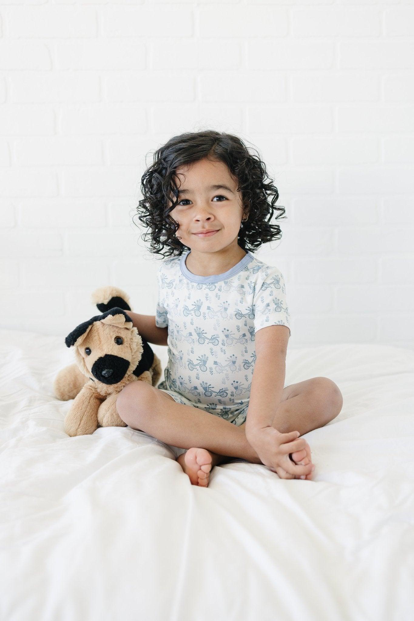 Pedal Around 2pc Bamboo Pajamas *see Size Notes