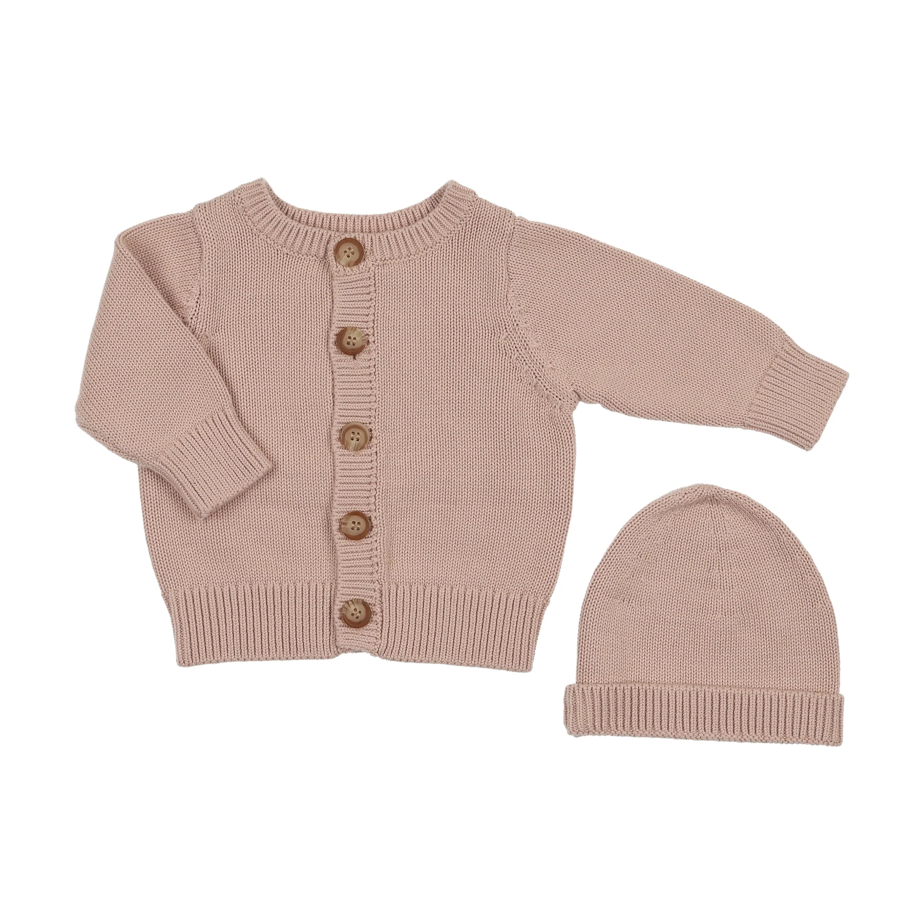 Peluche Rose Embossed Knit Cardigan