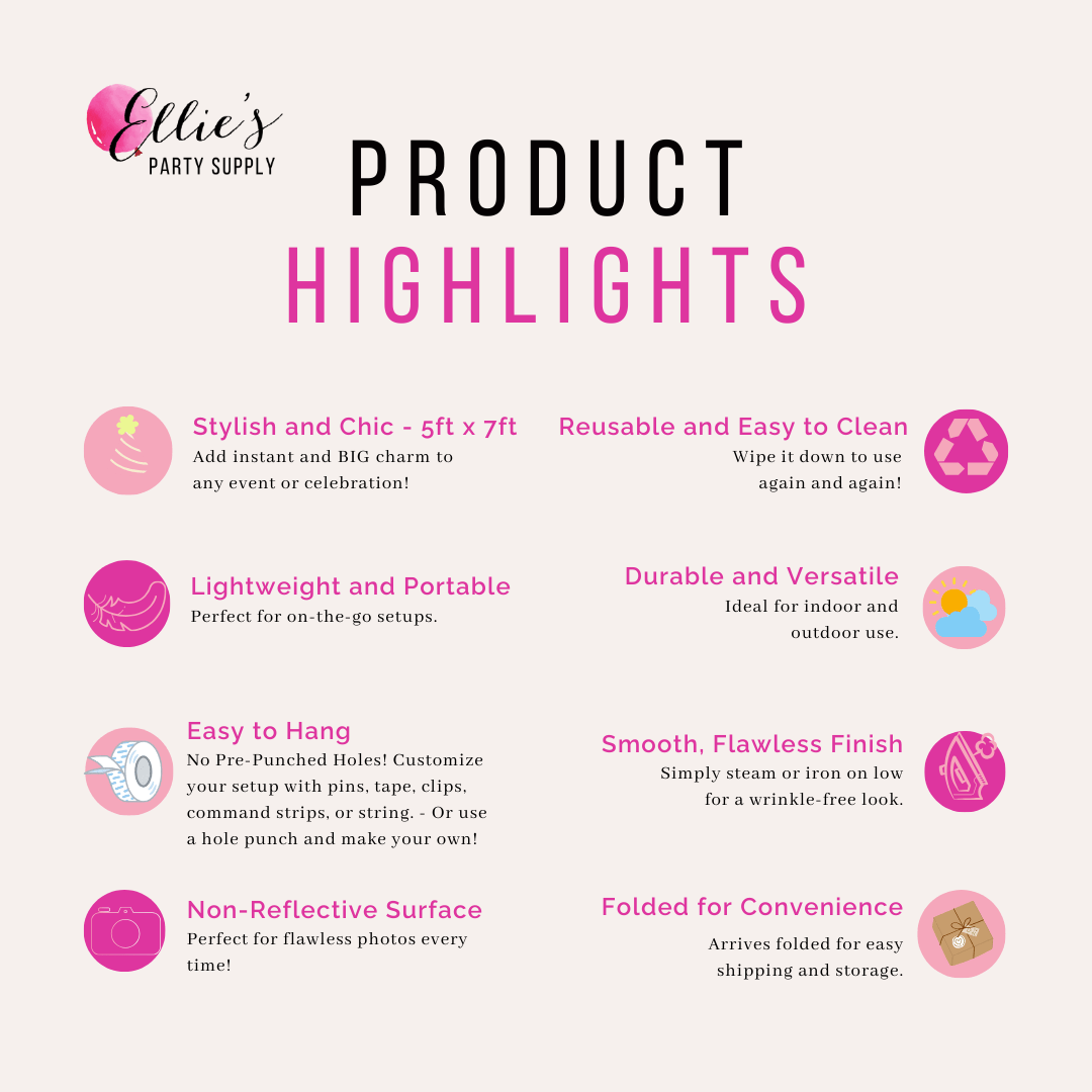 Best Day Ever Balloon Garland & Backdrop Set – 5x7 Ft Party Kit