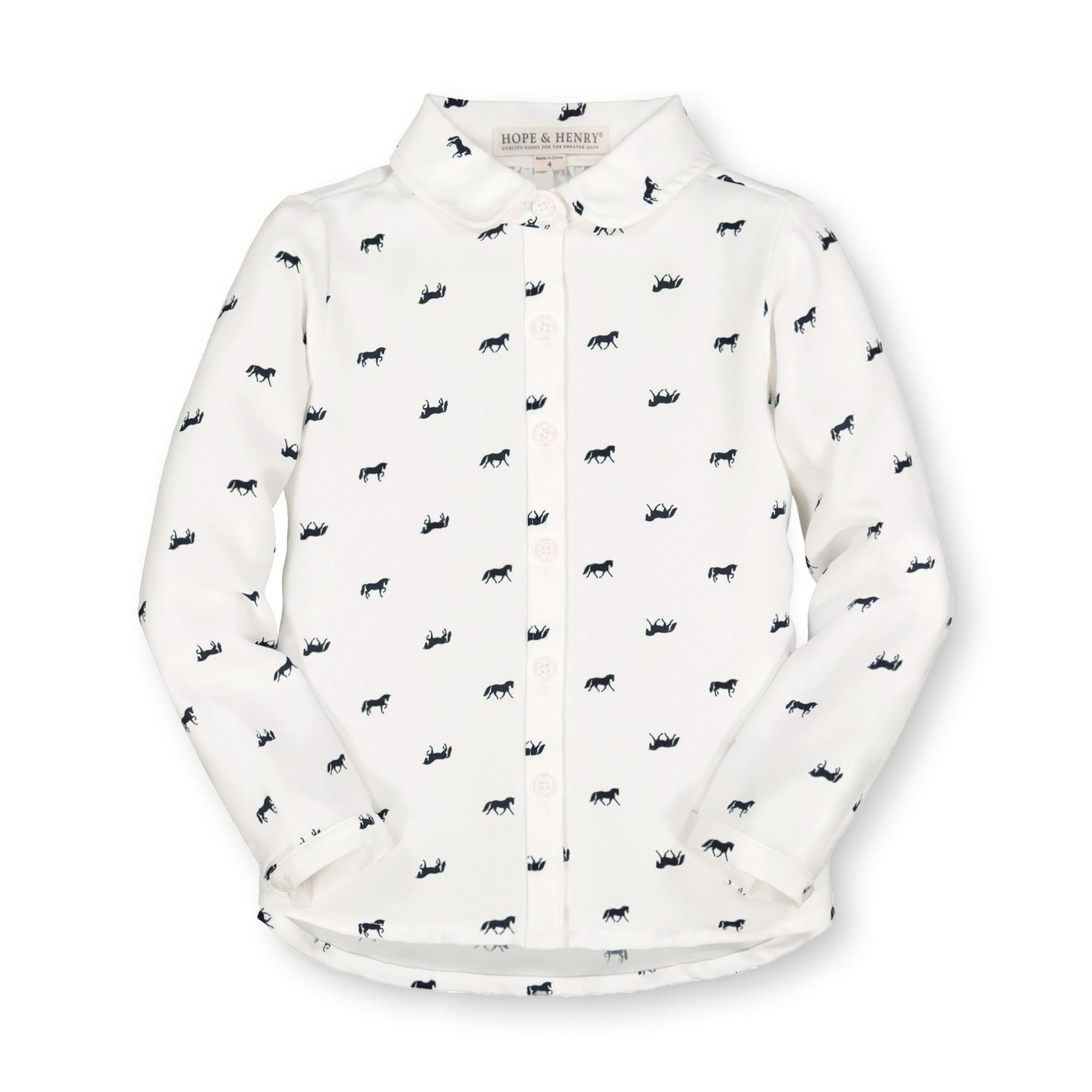 Peter Pan Collar Top - Baby