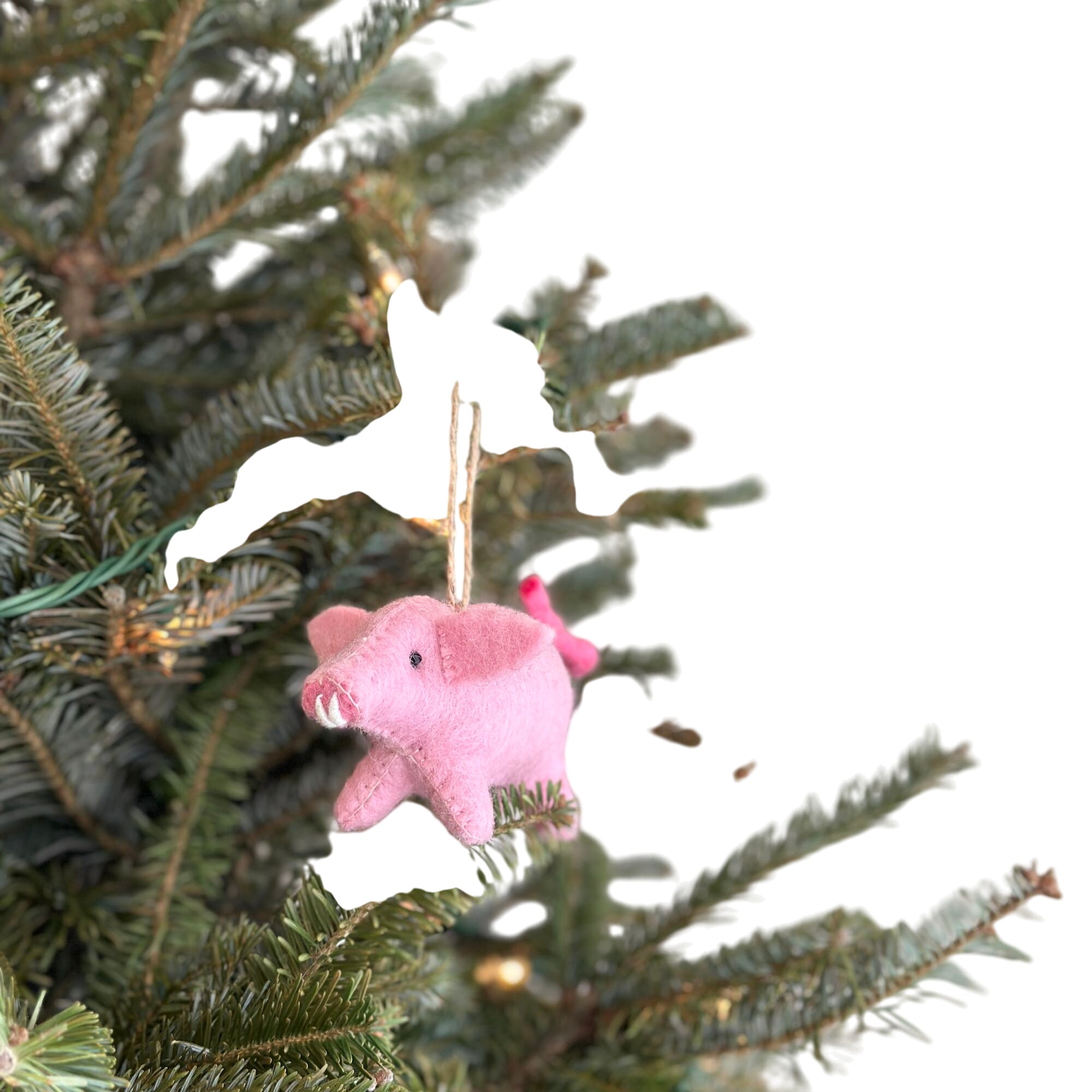 Felt Ornament - Pig