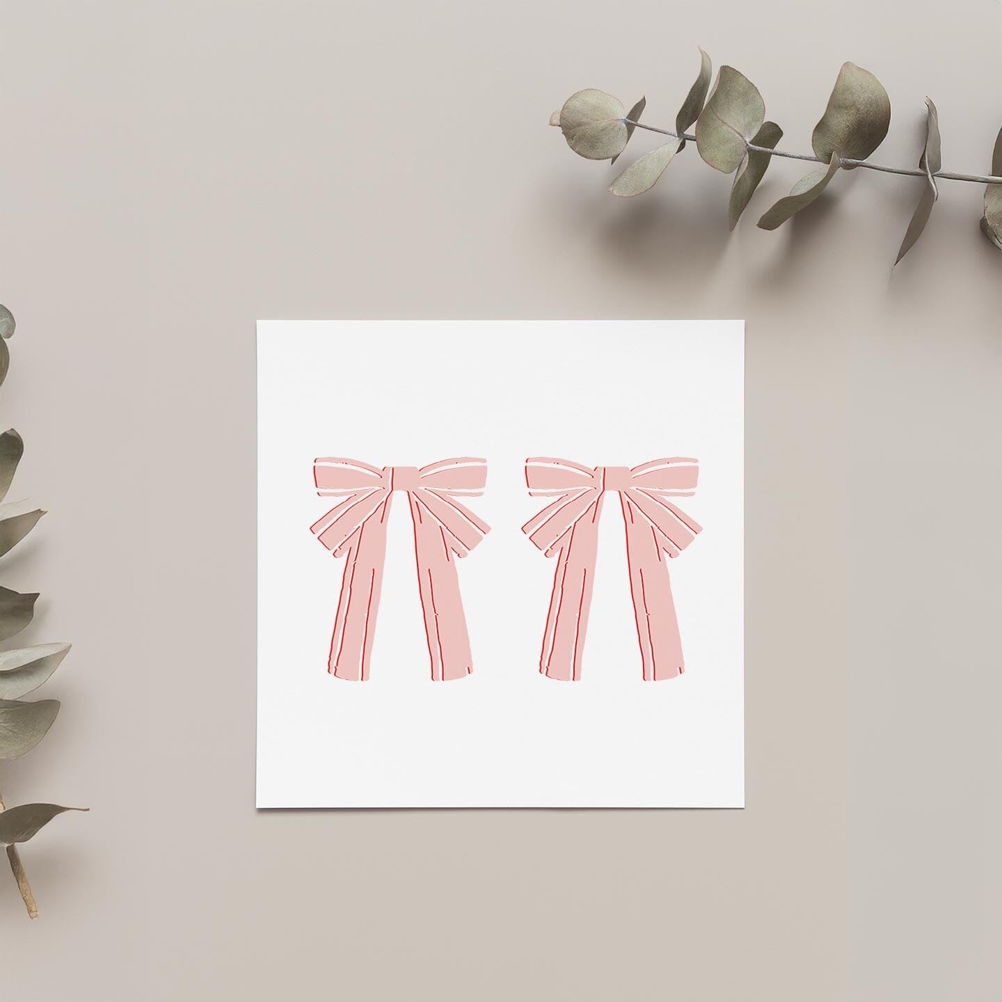 Bow Wall Decals