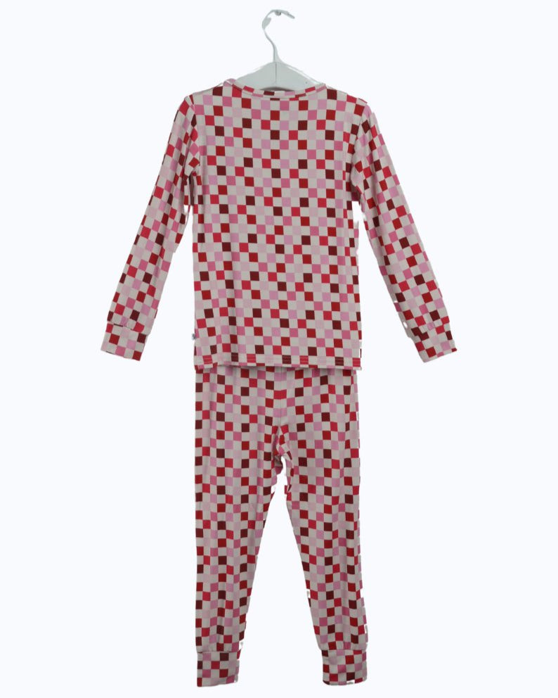 Checkered Bamboo Pajama Set
