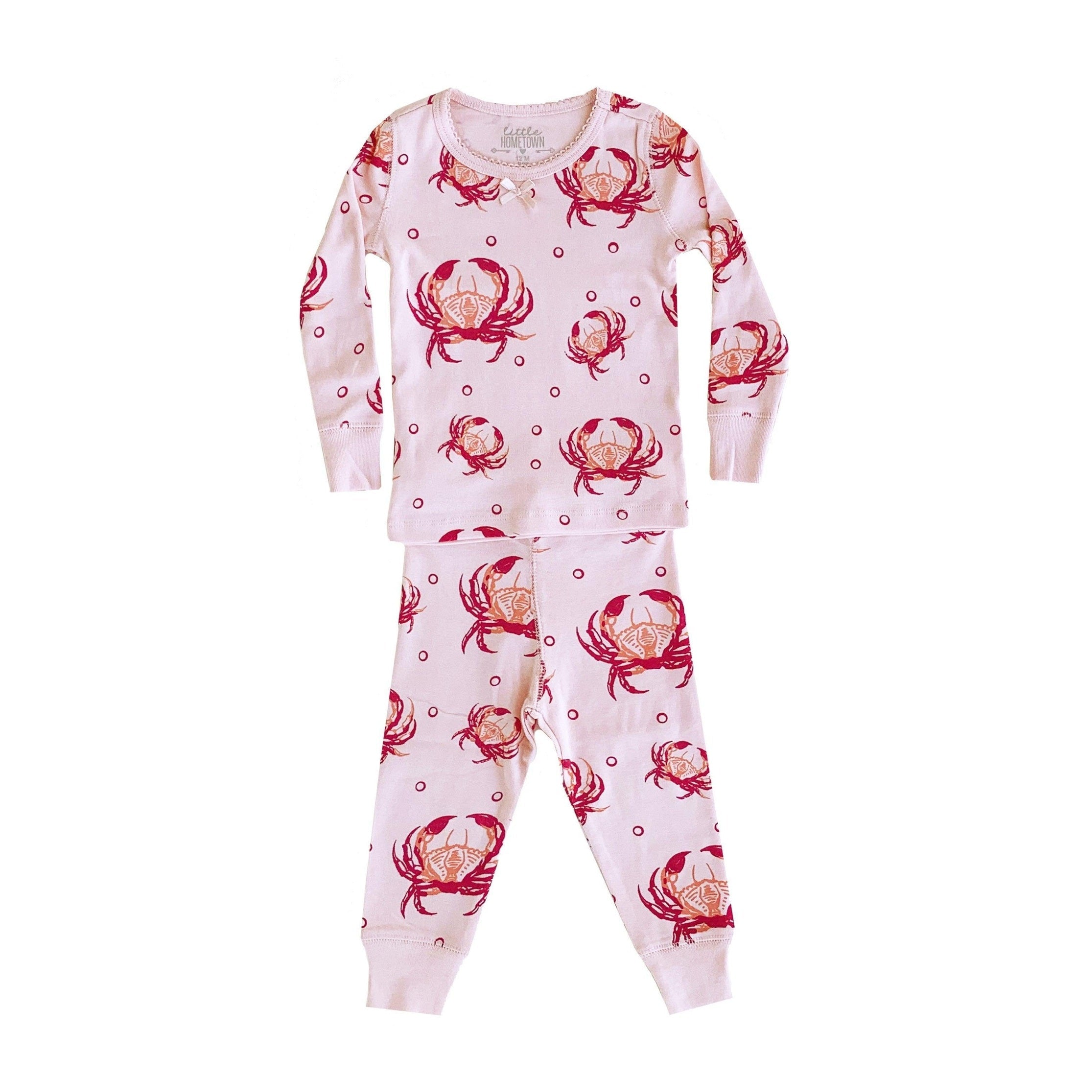 Pink Crab Pajamas