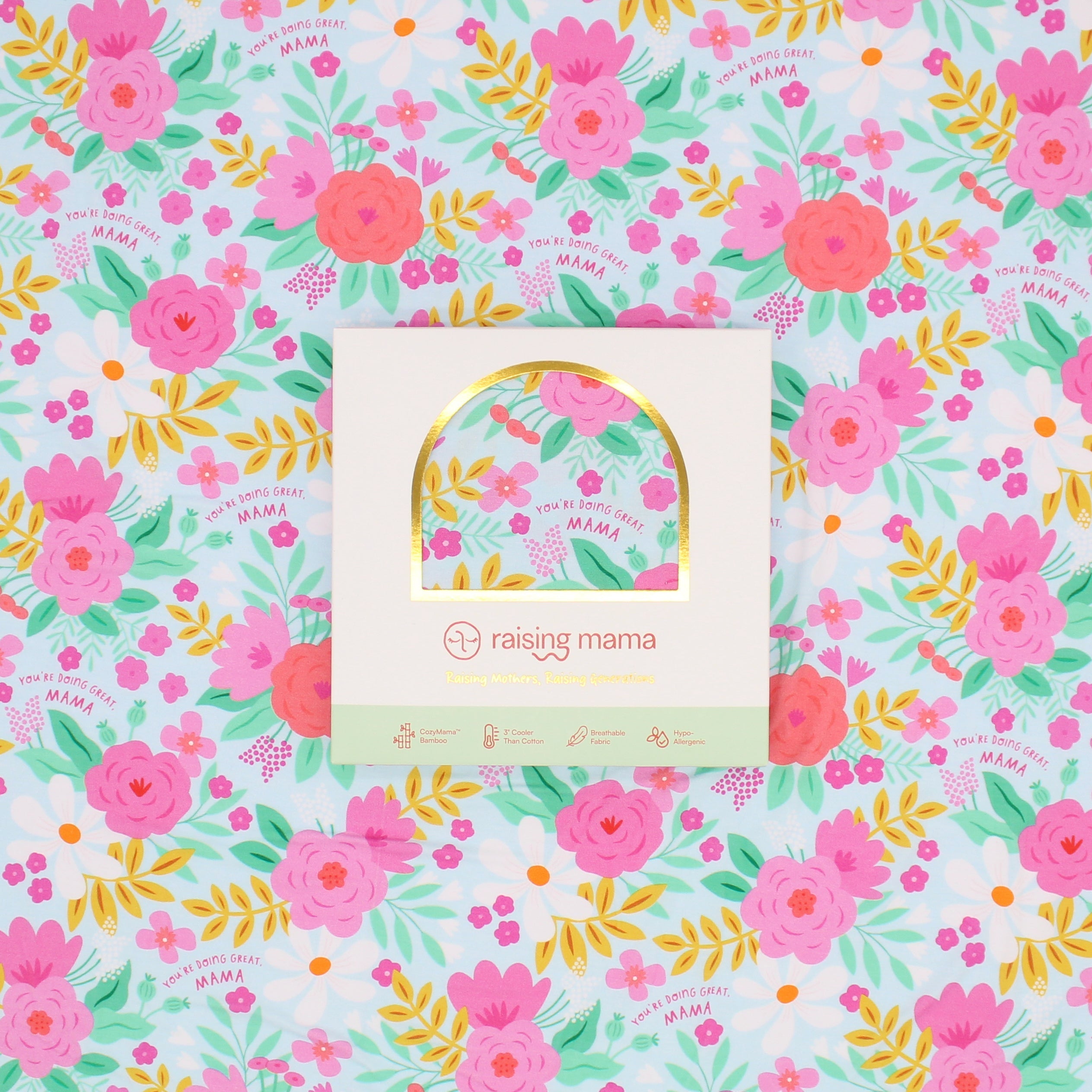 The Forever Swaddle Blanket | Flower Power