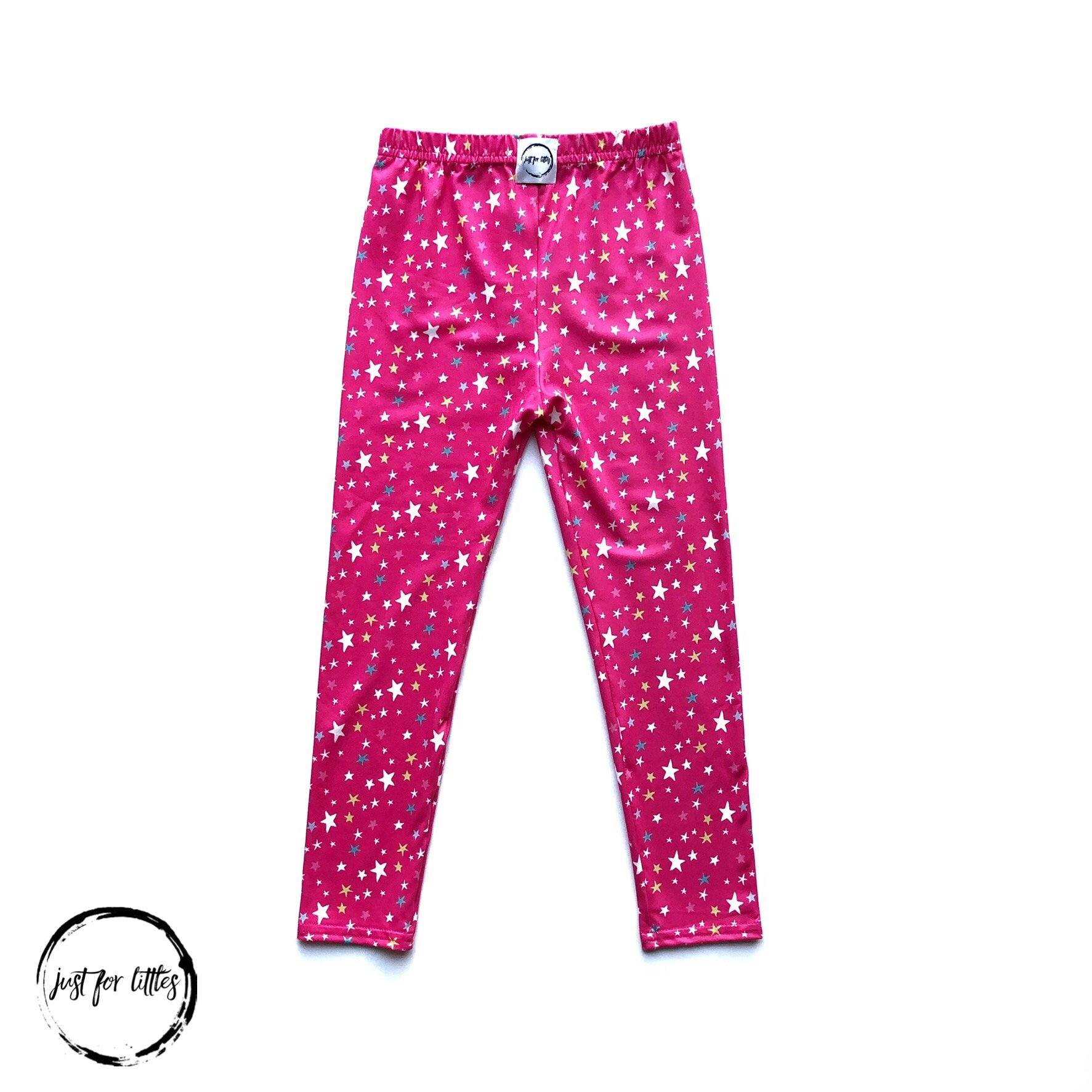 Pink Star Leggings