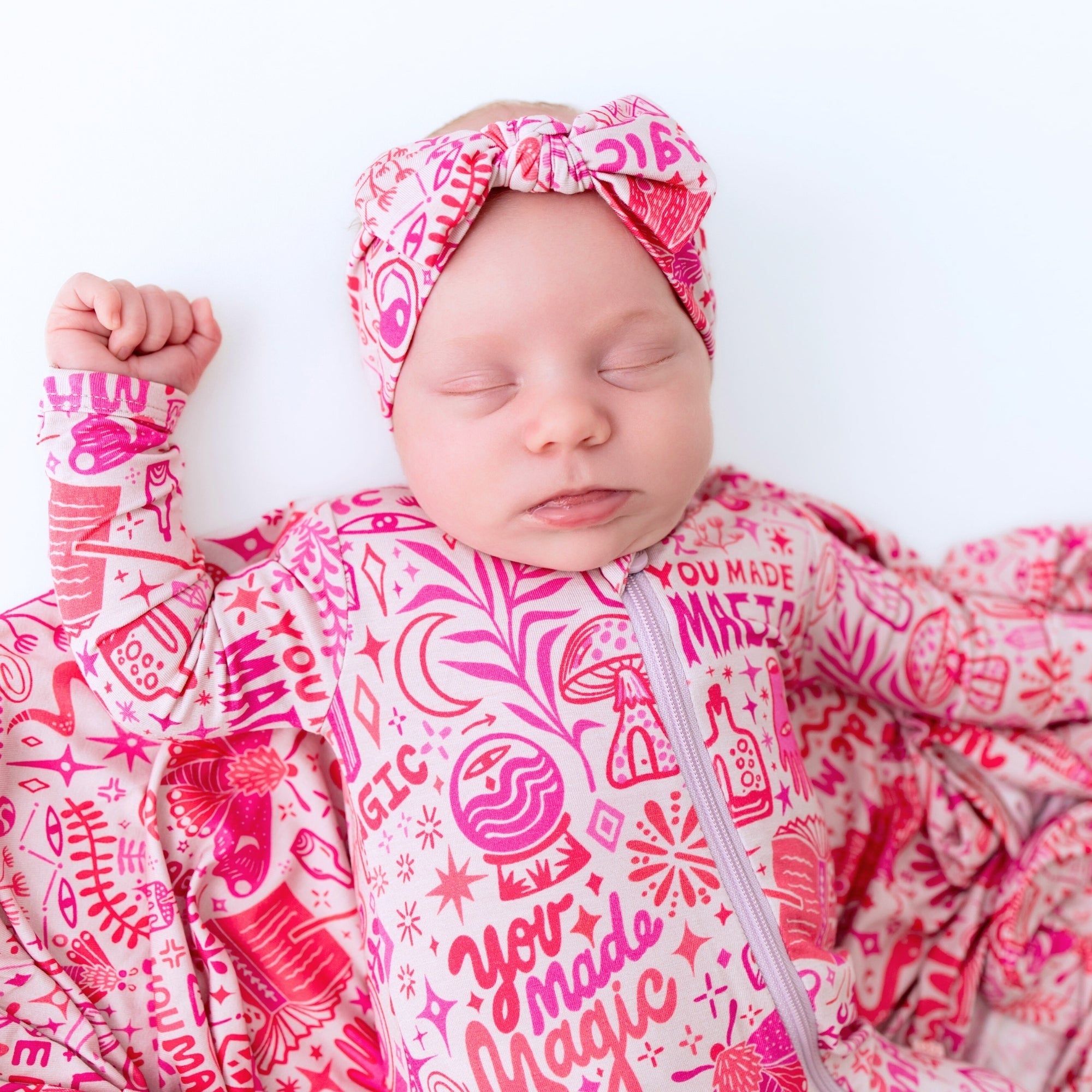 The Second-skin Footie | Mystic Mama (pink)