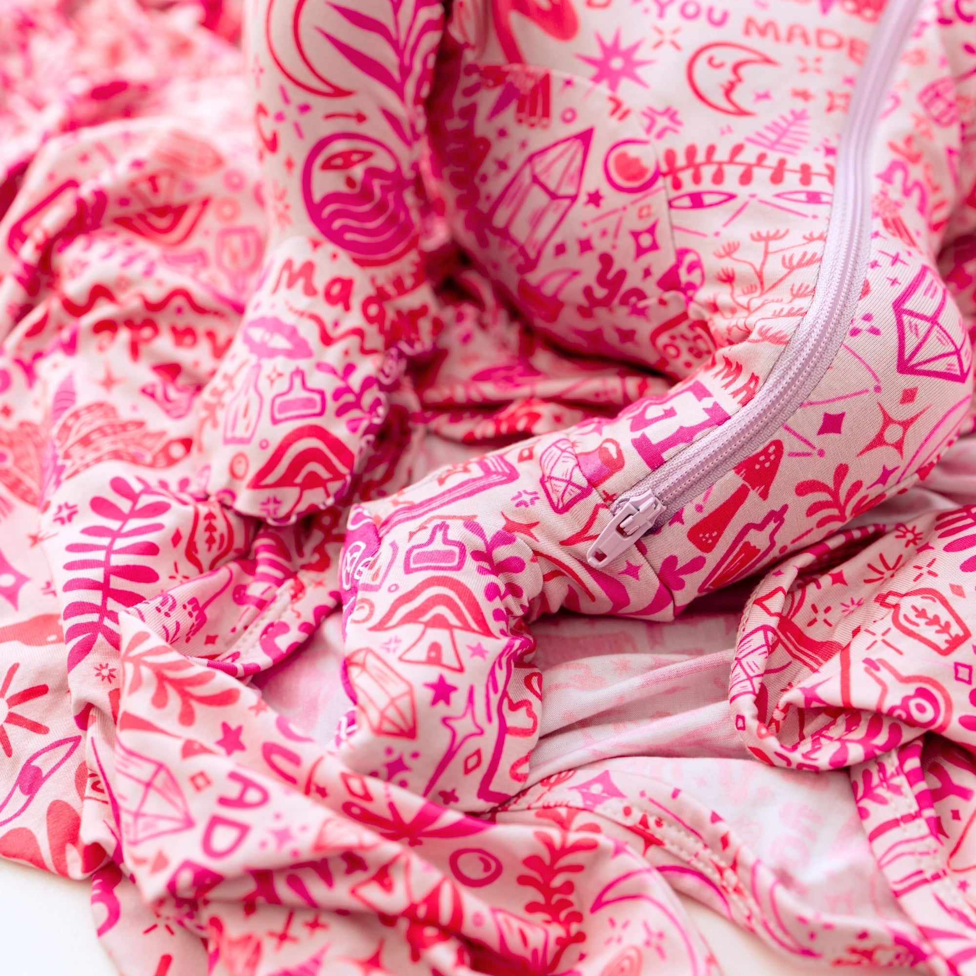 The Second-skin Footie | Mystic Mama (pink)