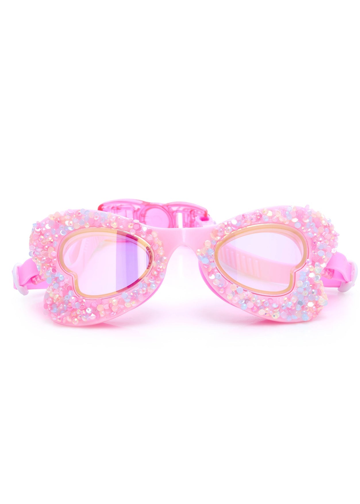 Pink Butterfly Swim Goggle For Girls