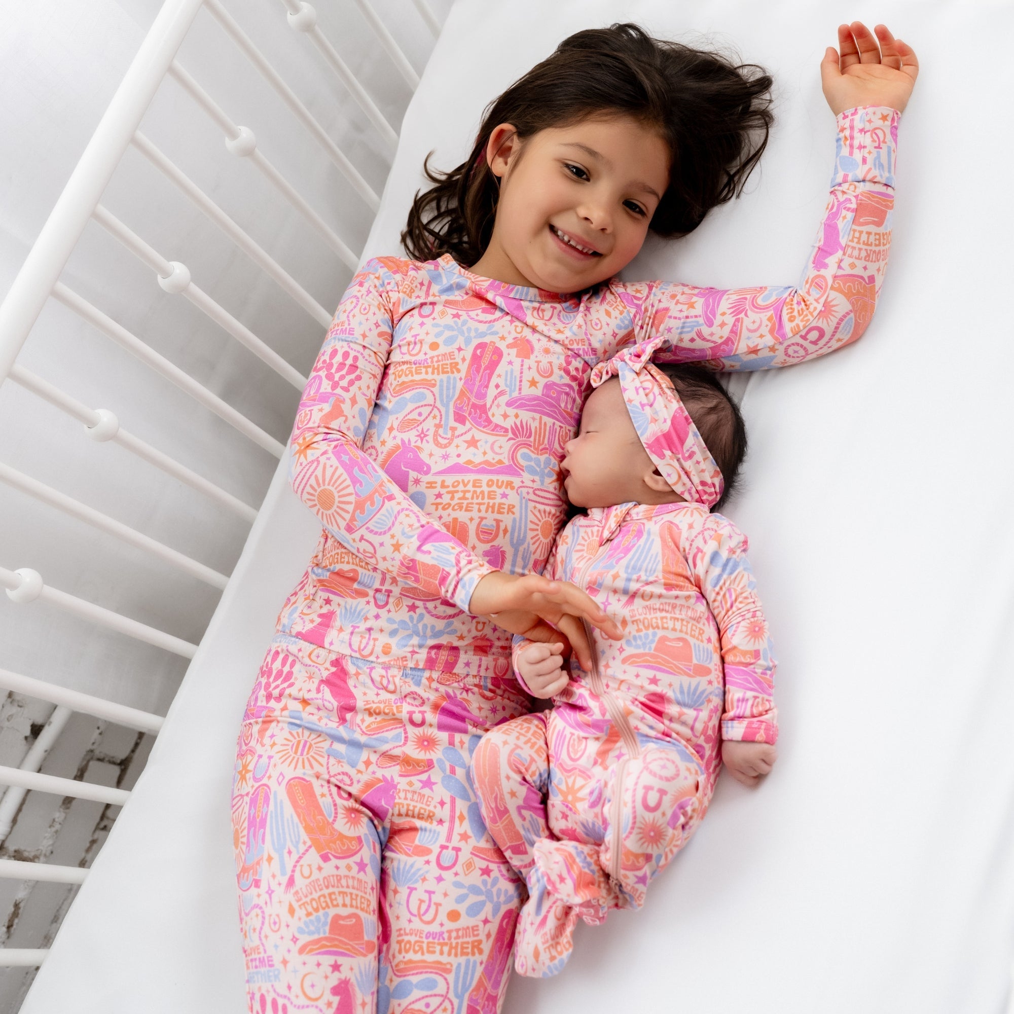 The Second-skin 2-piece Long Sleeve Pajama | Saddle Up