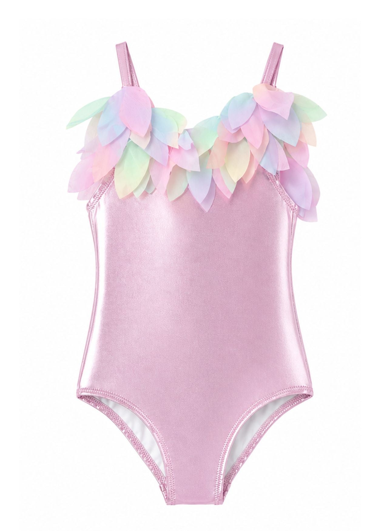 Pastel Bloom Swimsuit For Girls