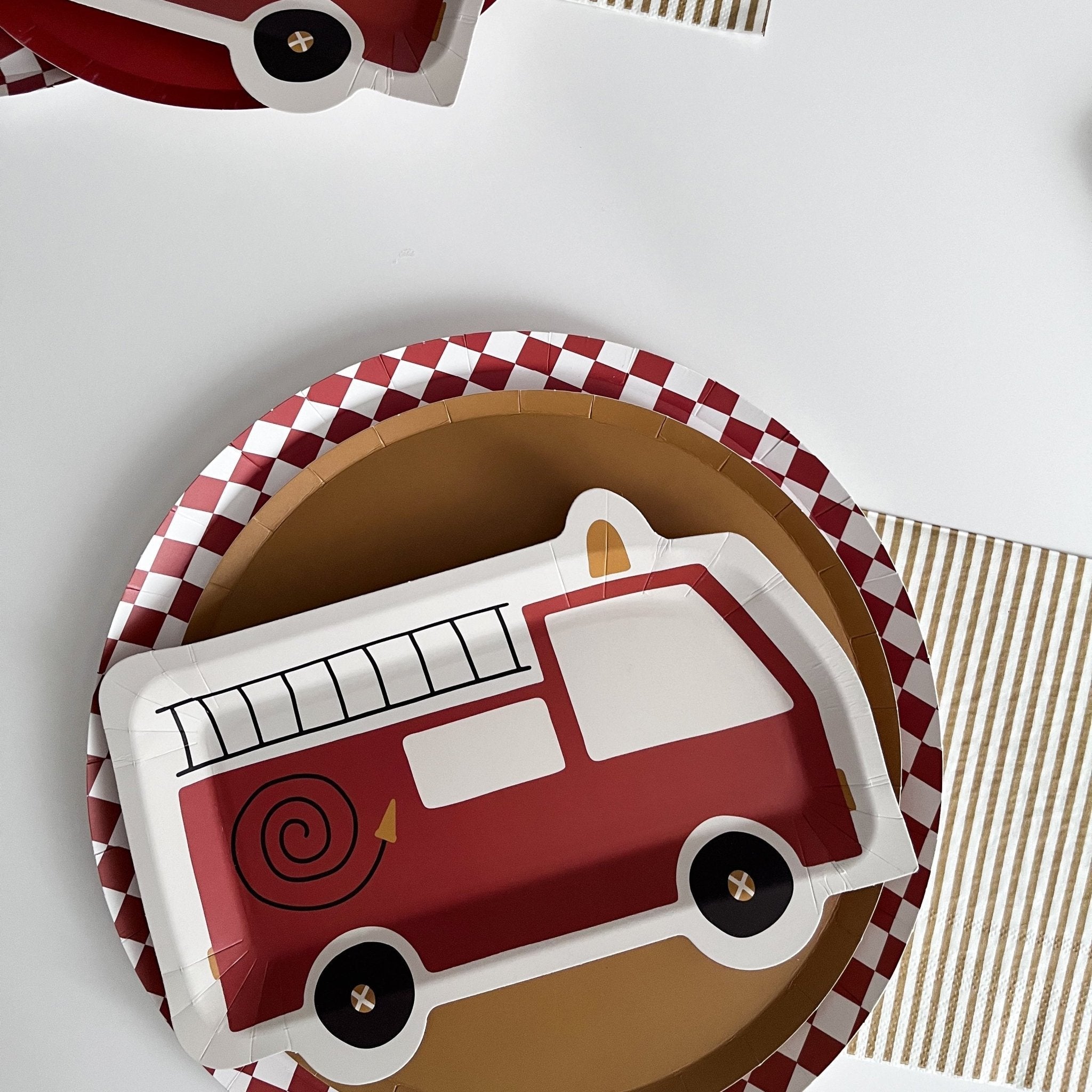 Pinstripe Gold Matte Large Napkin (set Of 16)