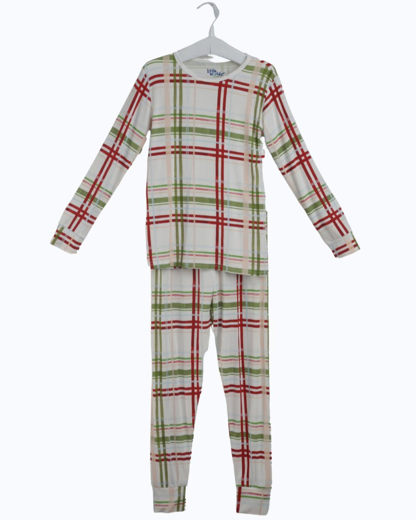 Plaid Bamboo Pajama Set