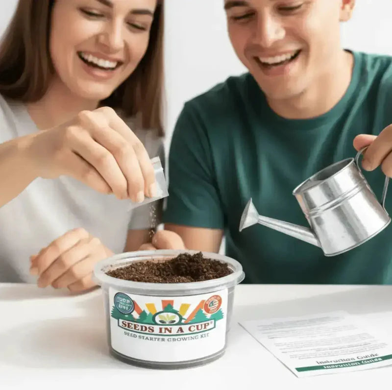 Basil | Plant Seed Starter Grow Kit |
