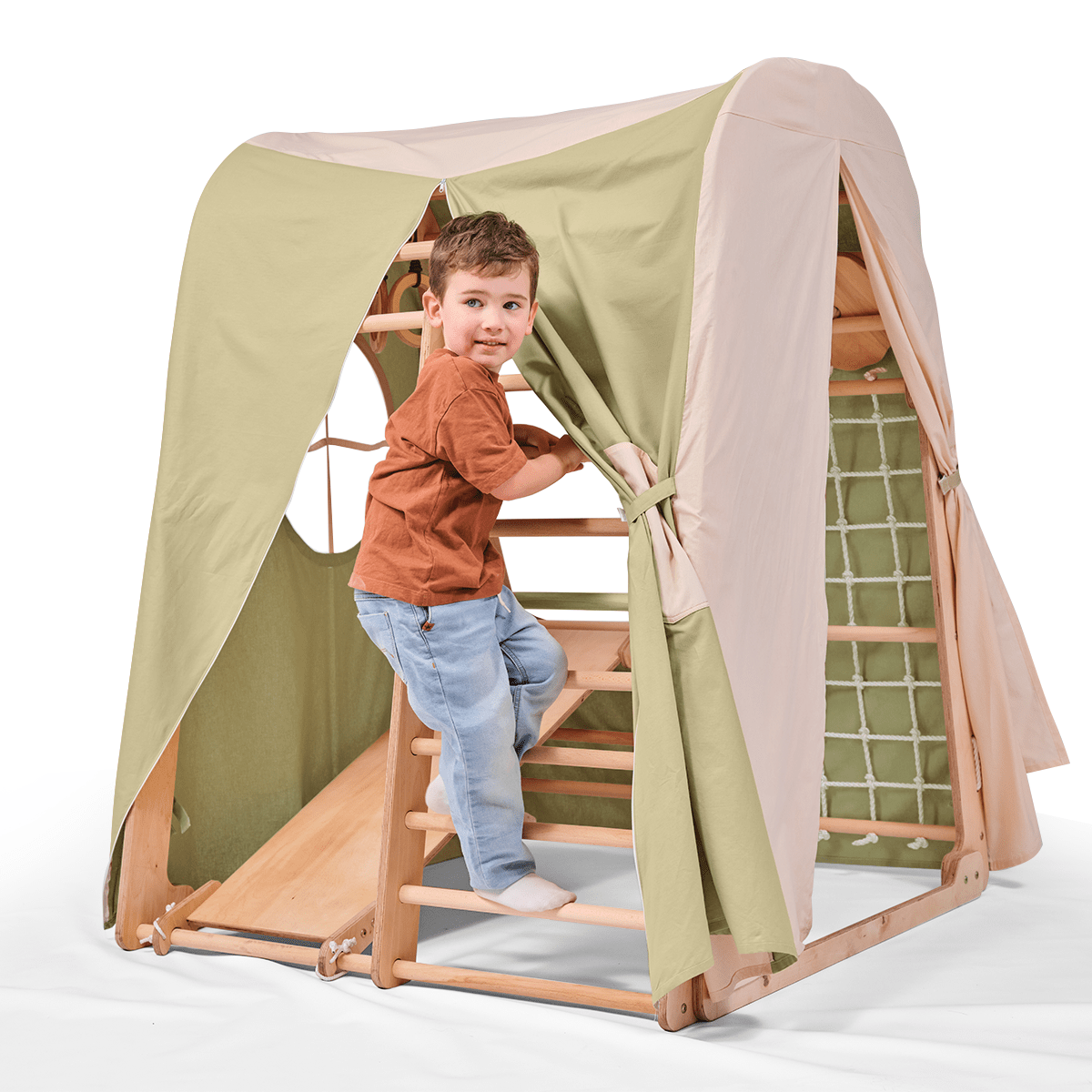 Play Tent Cover For Indoor Wooden Playground