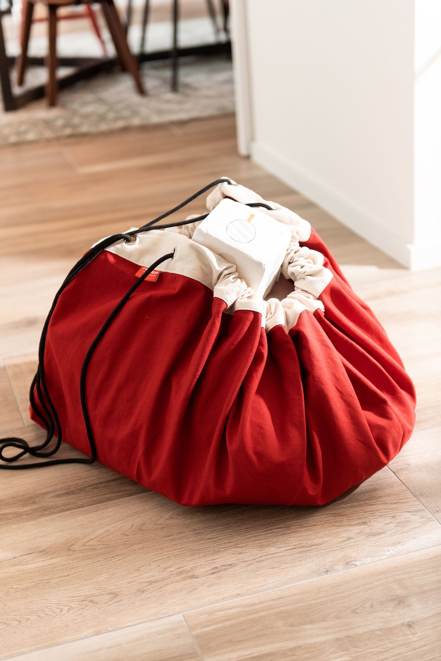 Red Toy Storage Bag