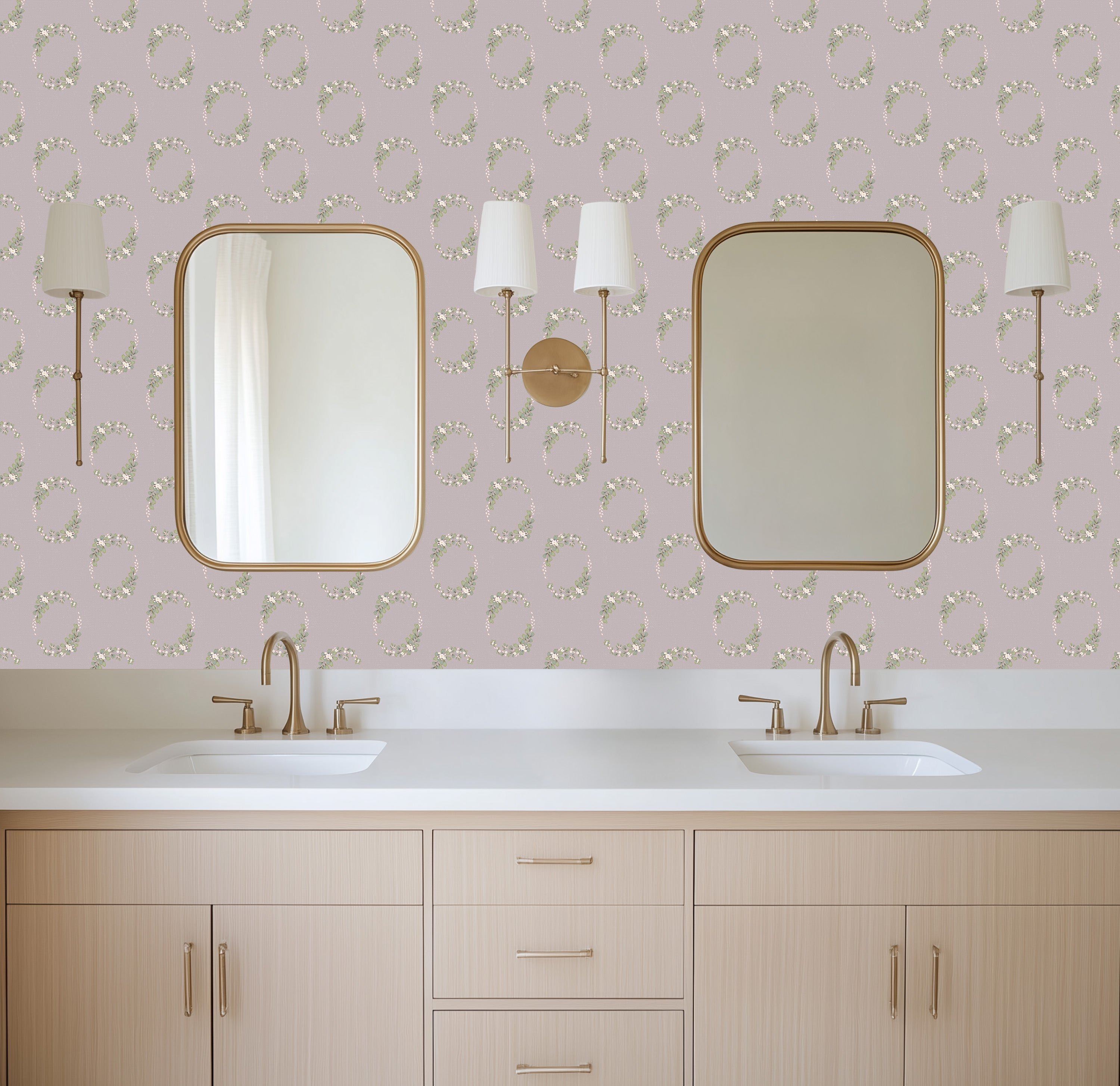 Hadley Wallpaper By Linen And Paper Design