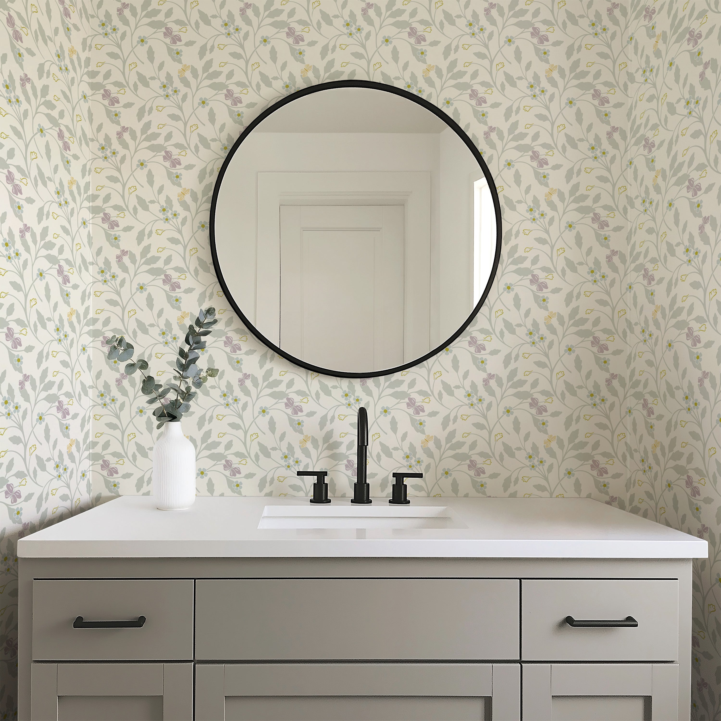 Noa Wallpaper By Linen And Paper Design