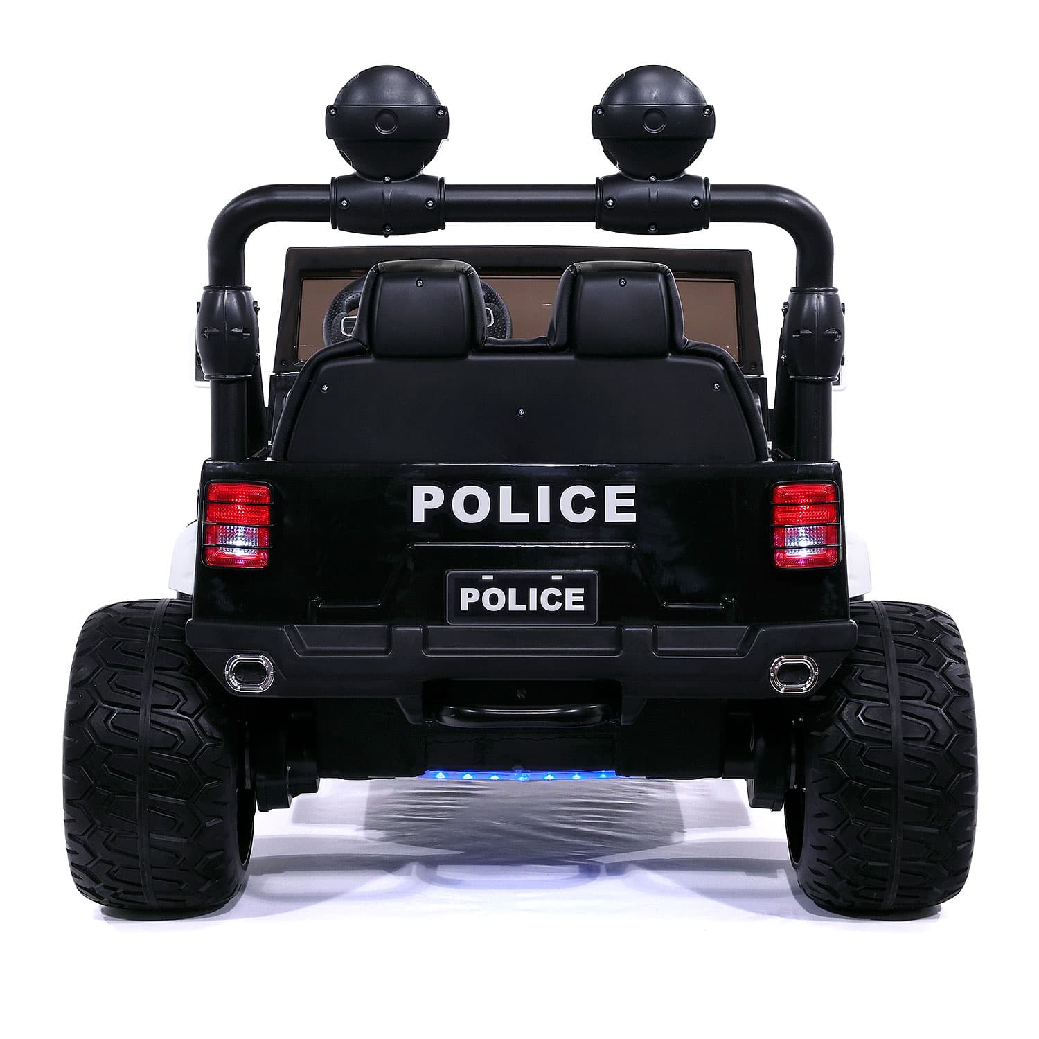 Trail Explorer 24v Kids Ride-on Car Truck With R/c Parental Remote | Police