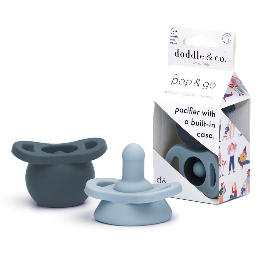 Pop & Go Pacifiers - Blush/smash Cake