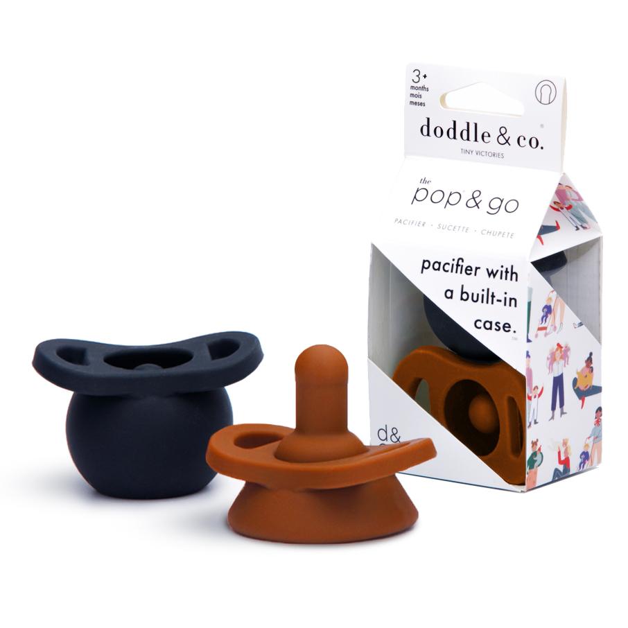 Pop & Go Pacifiers - Blush/smash Cake