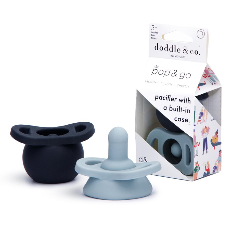 Pop & Go Pacifiers - Blush/smash Cake