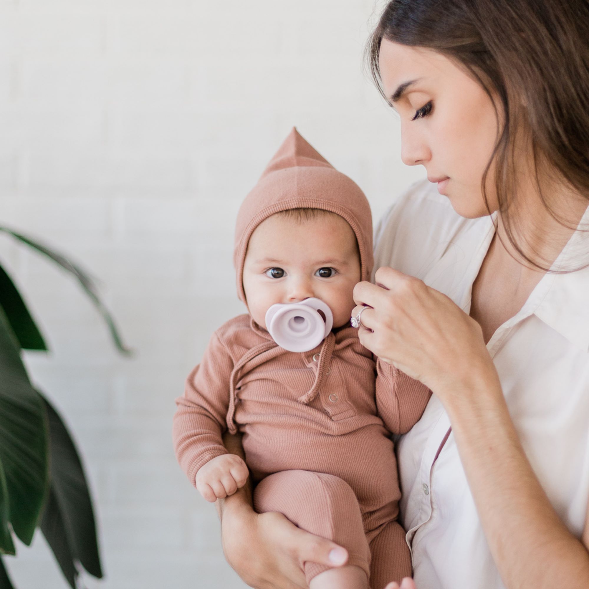 Pop & Go Pacifiers - Marble Grey/shore