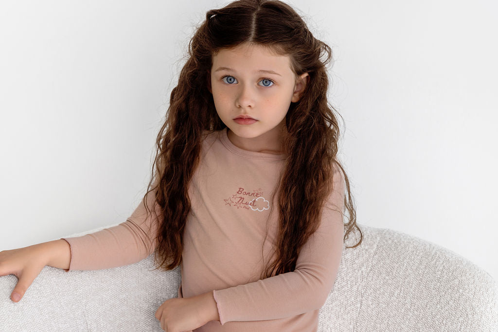 Bonne Nuit Pj- Dusty Pink