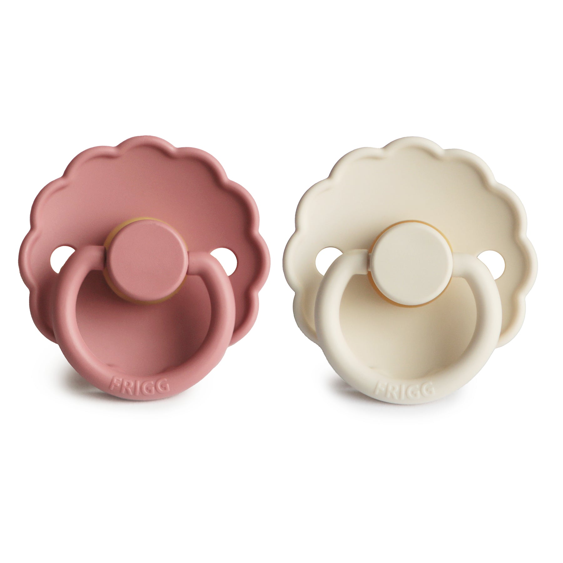 Frigg Daisy Natural Rubber Pacifier 2-pack
