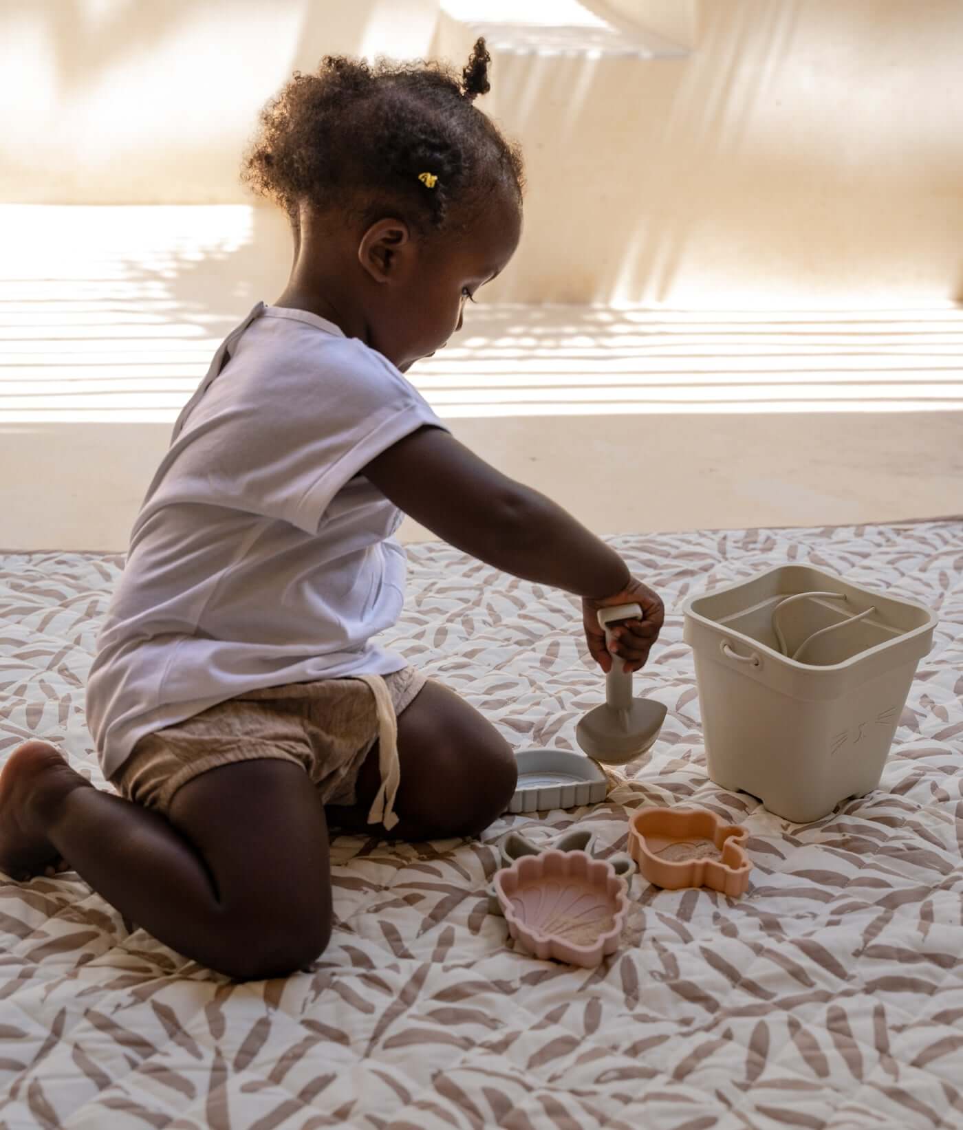 Portable Playmats | Ocean - Tan