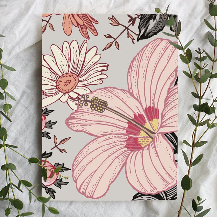 Prairie Floral Wallpaper