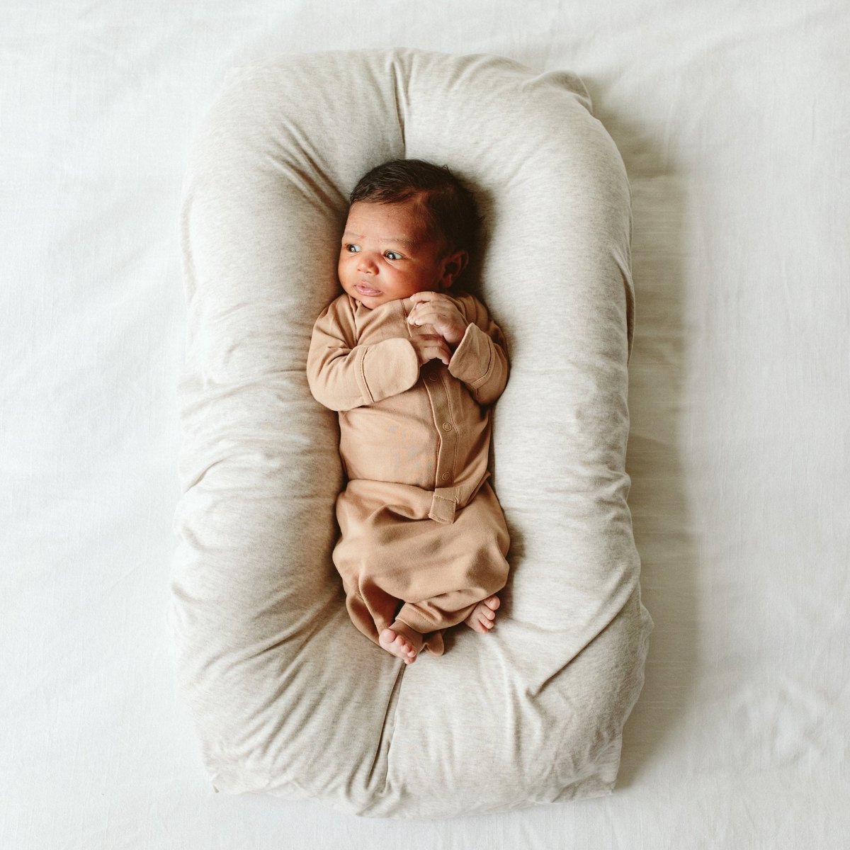 Preemie 24 Hour Convertible Gown | Sandstone
